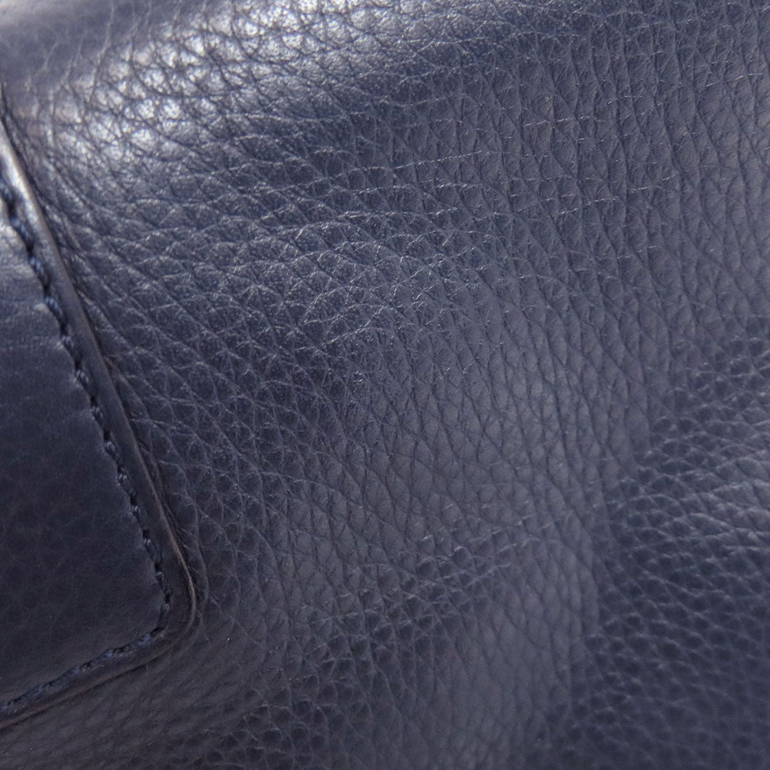 LOEWE Handbag Calfskin blue Amazona 23 2WAY Women Used Authentic
