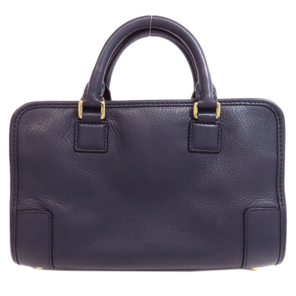 LOEWE Handbag Calfskin blue Amazona 23 2WAY Women Used Authentic