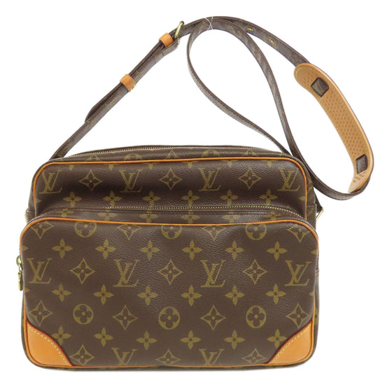 LOUIS VUITTON Shoulder Bag M45244 Monogram canvas Brown Nil Women Used Authentic