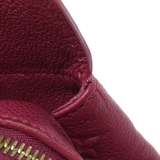 LOUIS VUITTON Tote Bag M43249 Ann Platt Red Empreinte Beaujeu