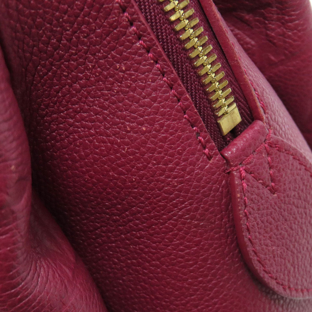 LOUIS VUITTON Tote Bag M43249 Ann Platt Red Empreinte Beaujeu