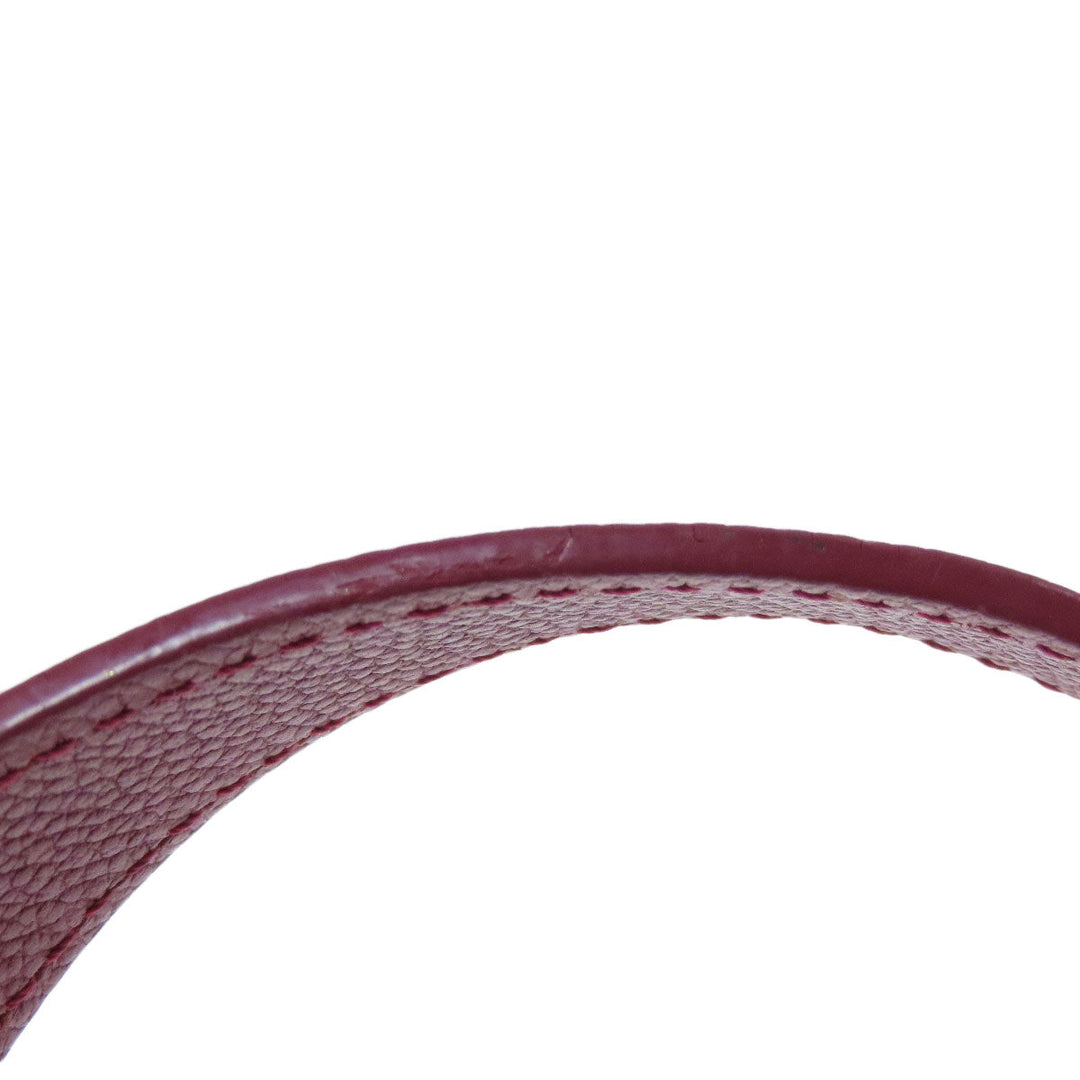 LOUIS VUITTON Tote Bag M43249 Ann Platt Red Empreinte Beaujeu