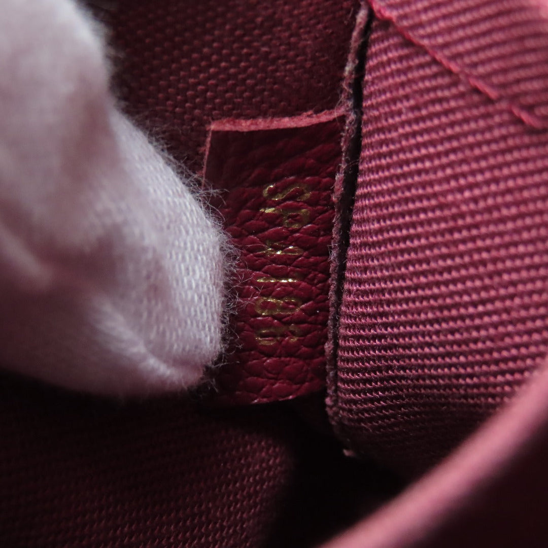 LOUIS VUITTON Tote Bag M43249 Ann Platt Red Empreinte Beaujeu