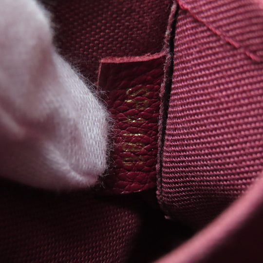 LOUIS VUITTON Tote Bag M43249 Ann Platt Red Empreinte Beaujeu