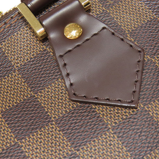 LOUIS VUITTON Handbag N51131 Damier canvas Brown Alma Women Used Authentic