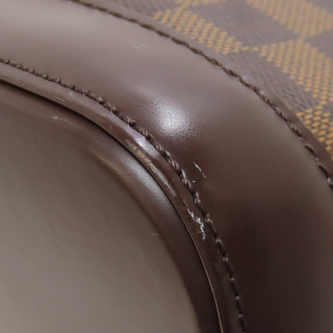LOUIS VUITTON Handbag N51131 Damier canvas Brown Alma Women Used Authentic