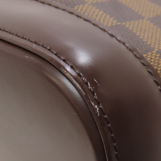 LOUIS VUITTON Handbag N51131 Damier canvas Brown Alma Women Used Authentic