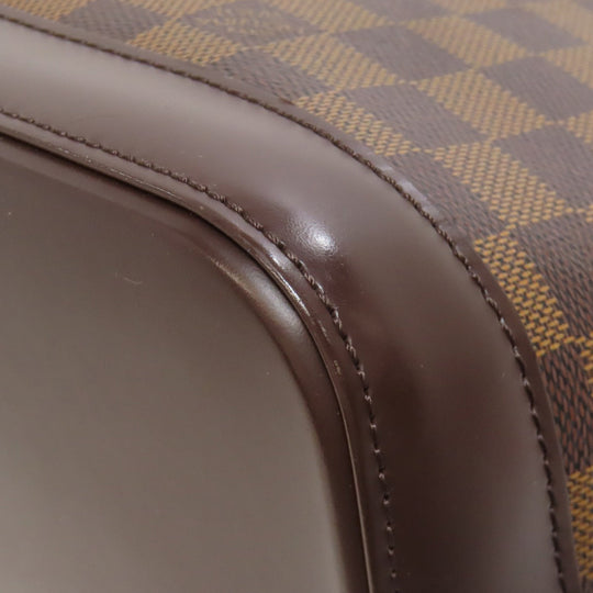 LOUIS VUITTON Handbag N51131 Damier canvas Brown Alma Women Used Authentic