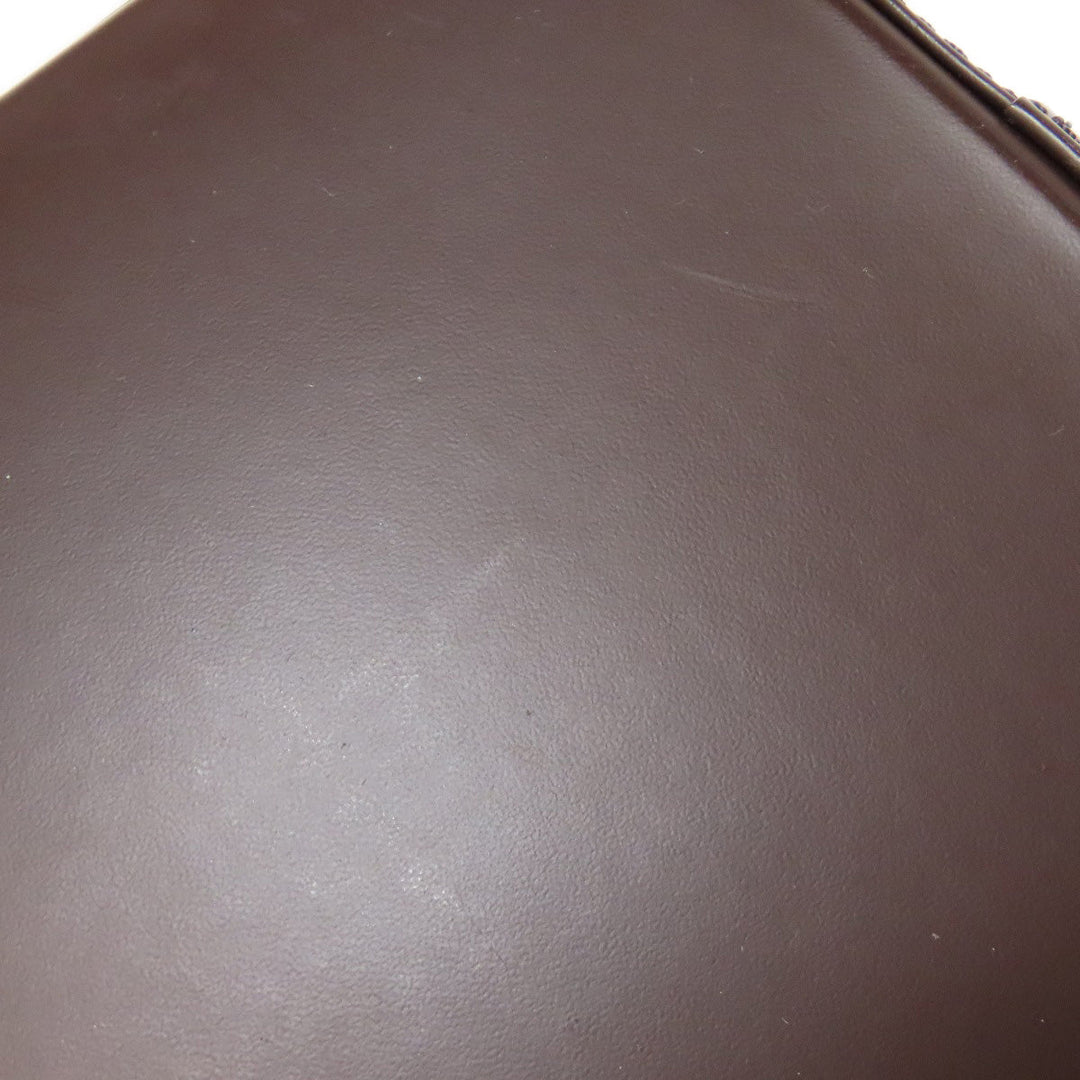 LOUIS VUITTON Handbag N51131 Damier canvas Brown Alma Women Used Authentic