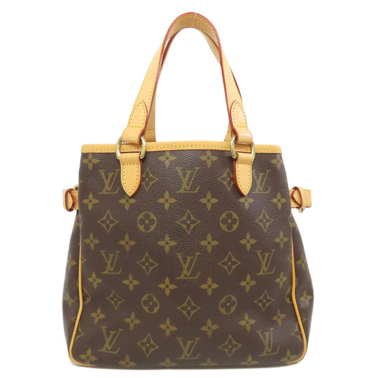 LOUIS VUITTON Handbag M51156 Monogram canvas Brown Batignolles