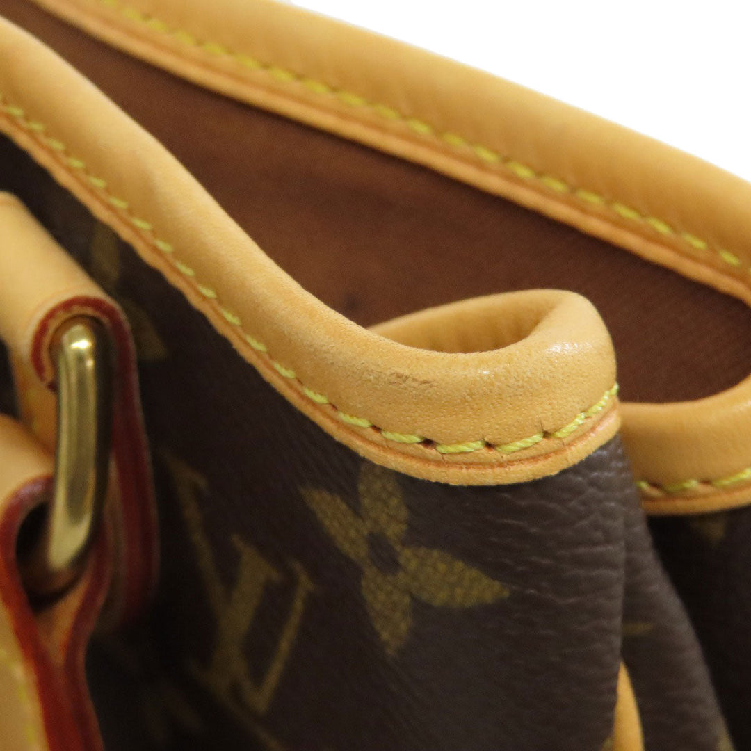 LOUIS VUITTON Handbag M51156 Monogram canvas Brown Batignolles