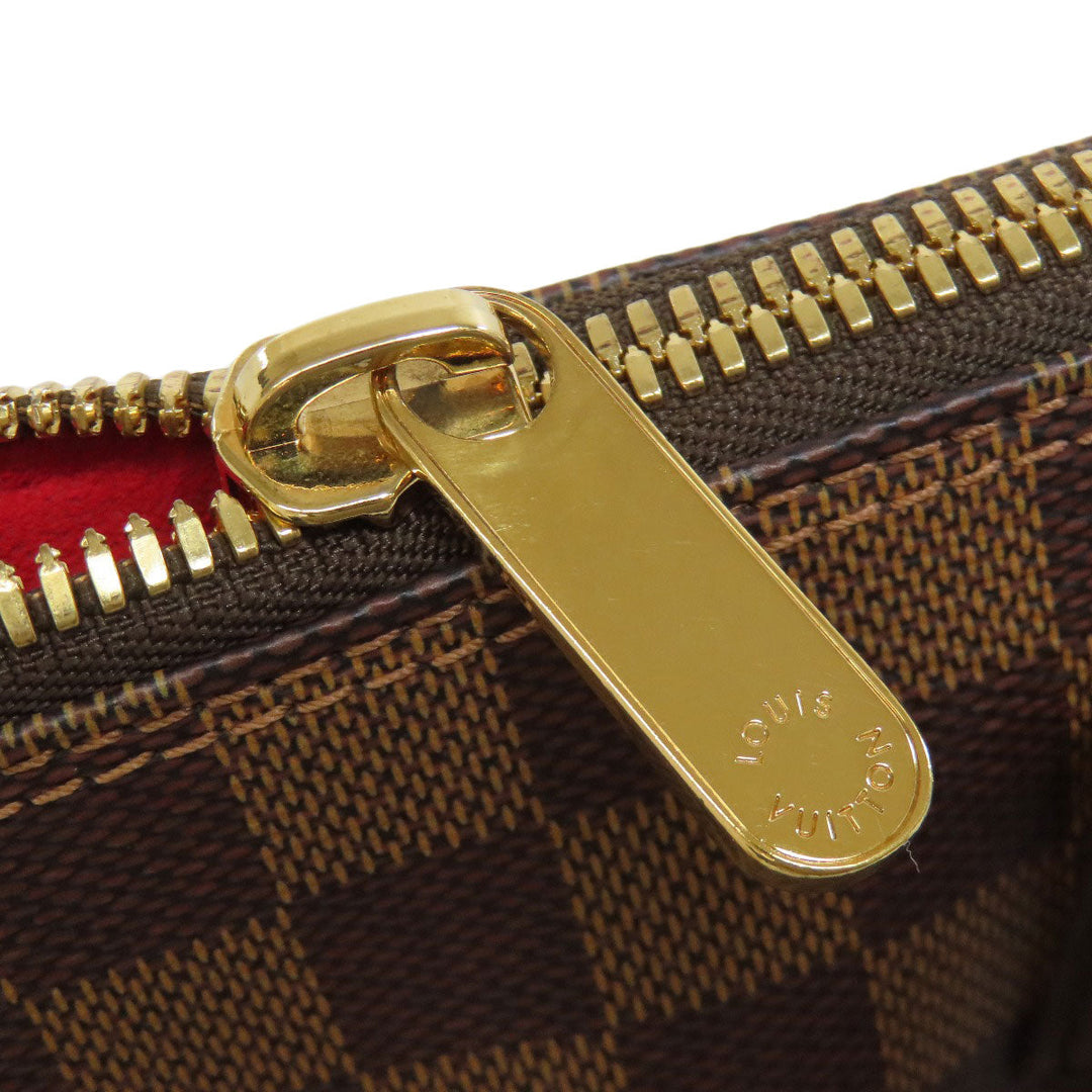 LOUIS VUITTON Tote Bag N51182 Damier canvas Brown SaleyaMM Women Used Authentic