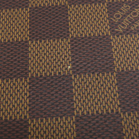 LOUIS VUITTON Tote Bag N51182 Damier canvas Brown SaleyaMM Women Used Authentic