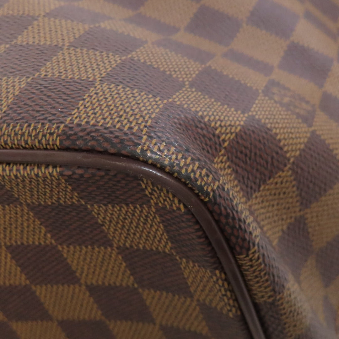 LOUIS VUITTON Tote Bag N51182 Damier canvas Brown SaleyaMM Women Used Authentic