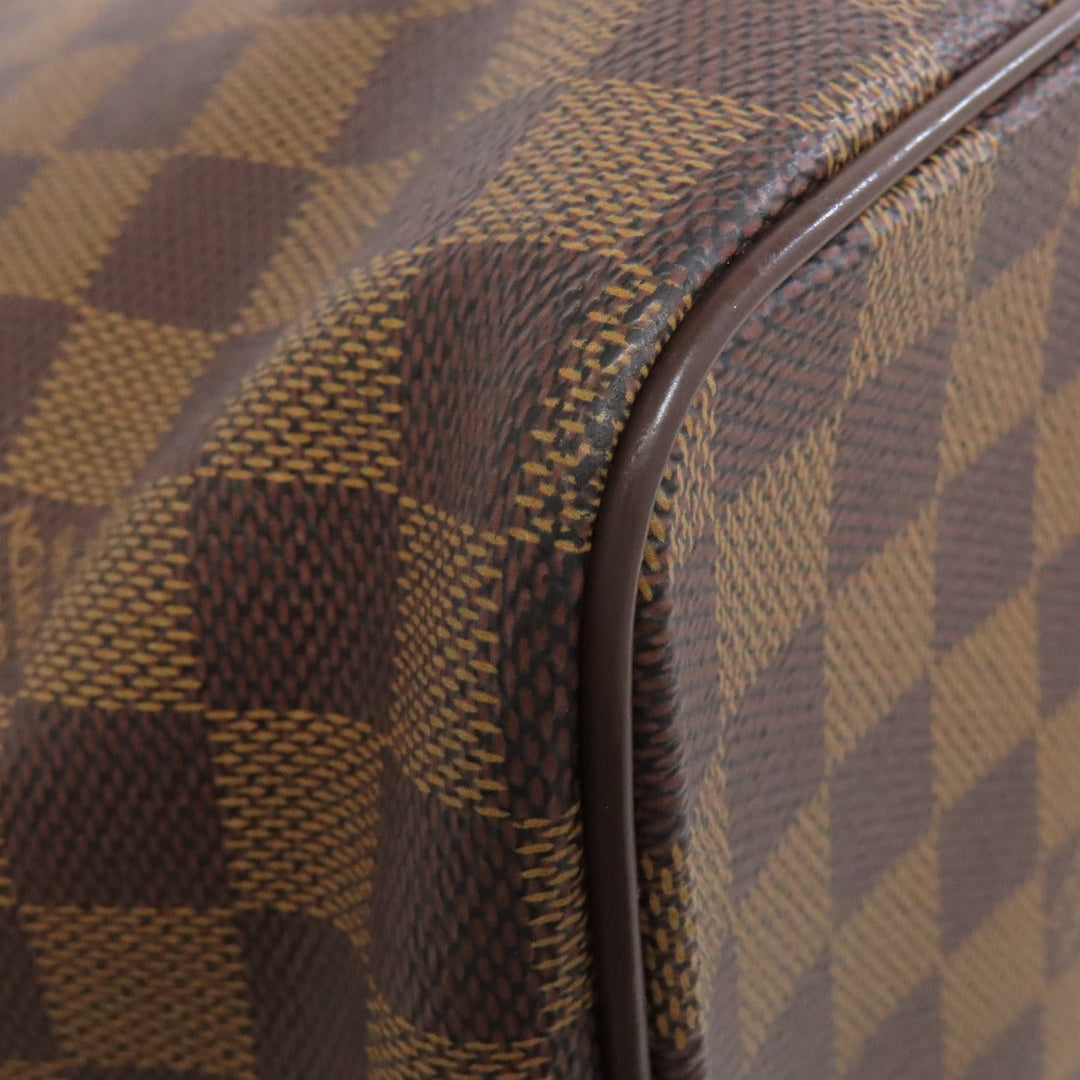 LOUIS VUITTON Tote Bag N51182 Damier canvas Brown SaleyaMM Women Used Authentic