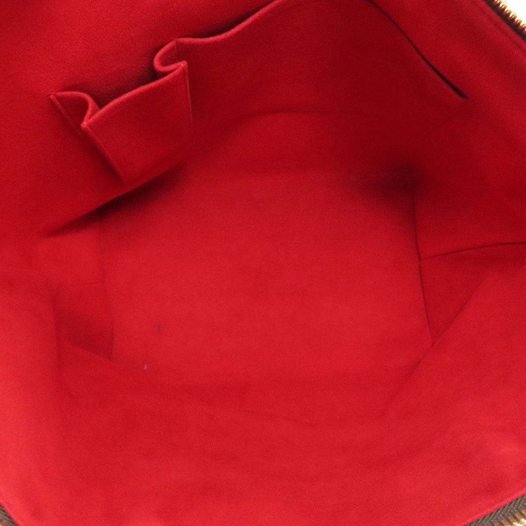 LOUIS VUITTON Tote Bag N51182 Damier canvas Brown SaleyaMM Women Used Authentic