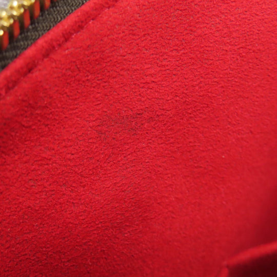 LOUIS VUITTON Tote Bag N51182 Damier canvas Brown SaleyaMM Women Used Authentic