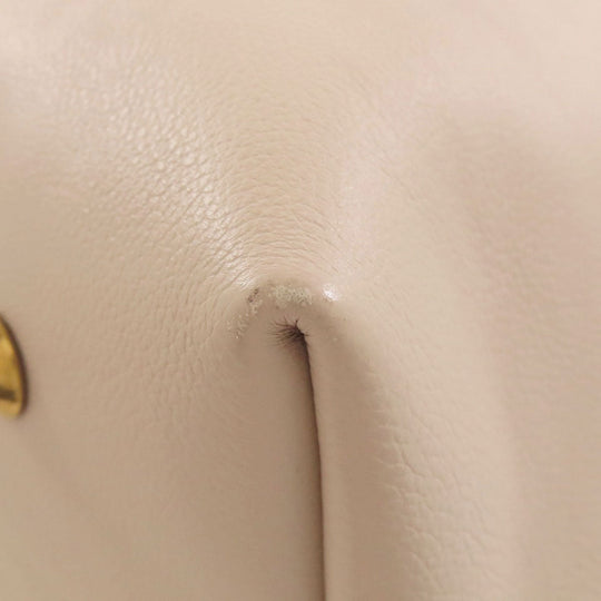 LOUIS VUITTON Tote Bag M25022 Calfskin beige Lowkey Hobo MM