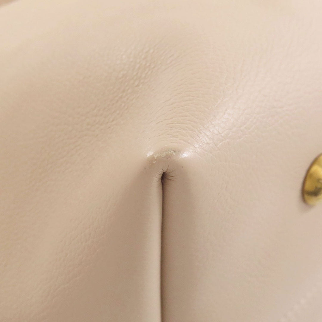 LOUIS VUITTON Tote Bag M25022 Calfskin beige Lowkey Hobo MM