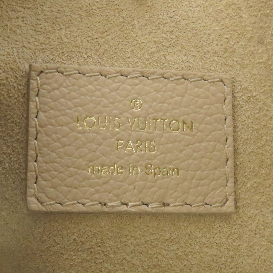 LOUIS VUITTON Tote Bag M25022 Calfskin beige Lowkey Hobo MM