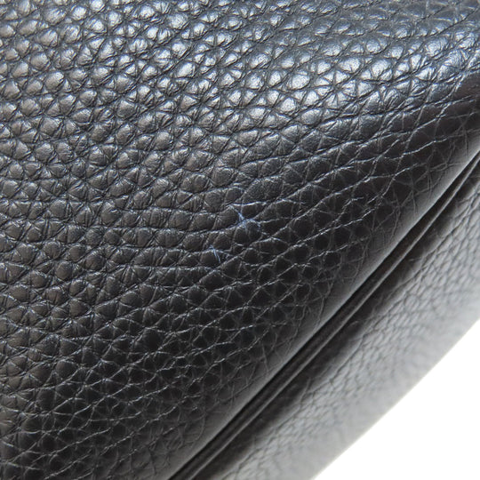 HERMES Handbag Taurillon Clemence black Picotin Lock PM Gold Metal Women Used Authentic
