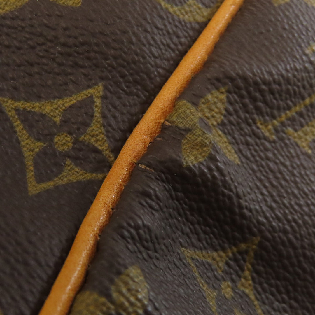 LOUIS VUITTON Boston Duffel bag M41626 Monogram canvas Brown Sac Souple35 Women Used Authentic