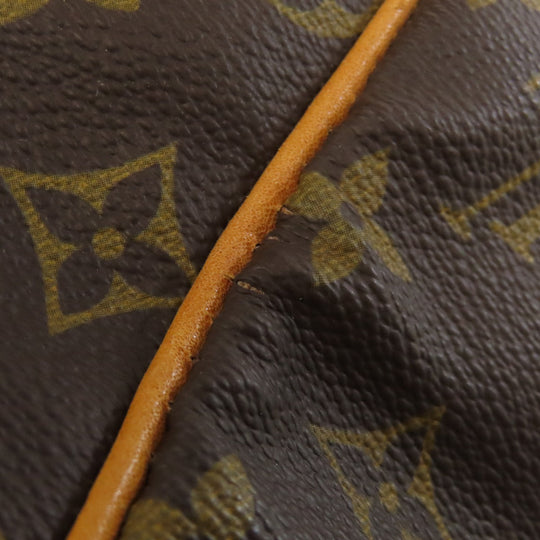 LOUIS VUITTON Boston Duffel bag M41626 Monogram canvas Brown Sac Souple35 Women Used Authentic