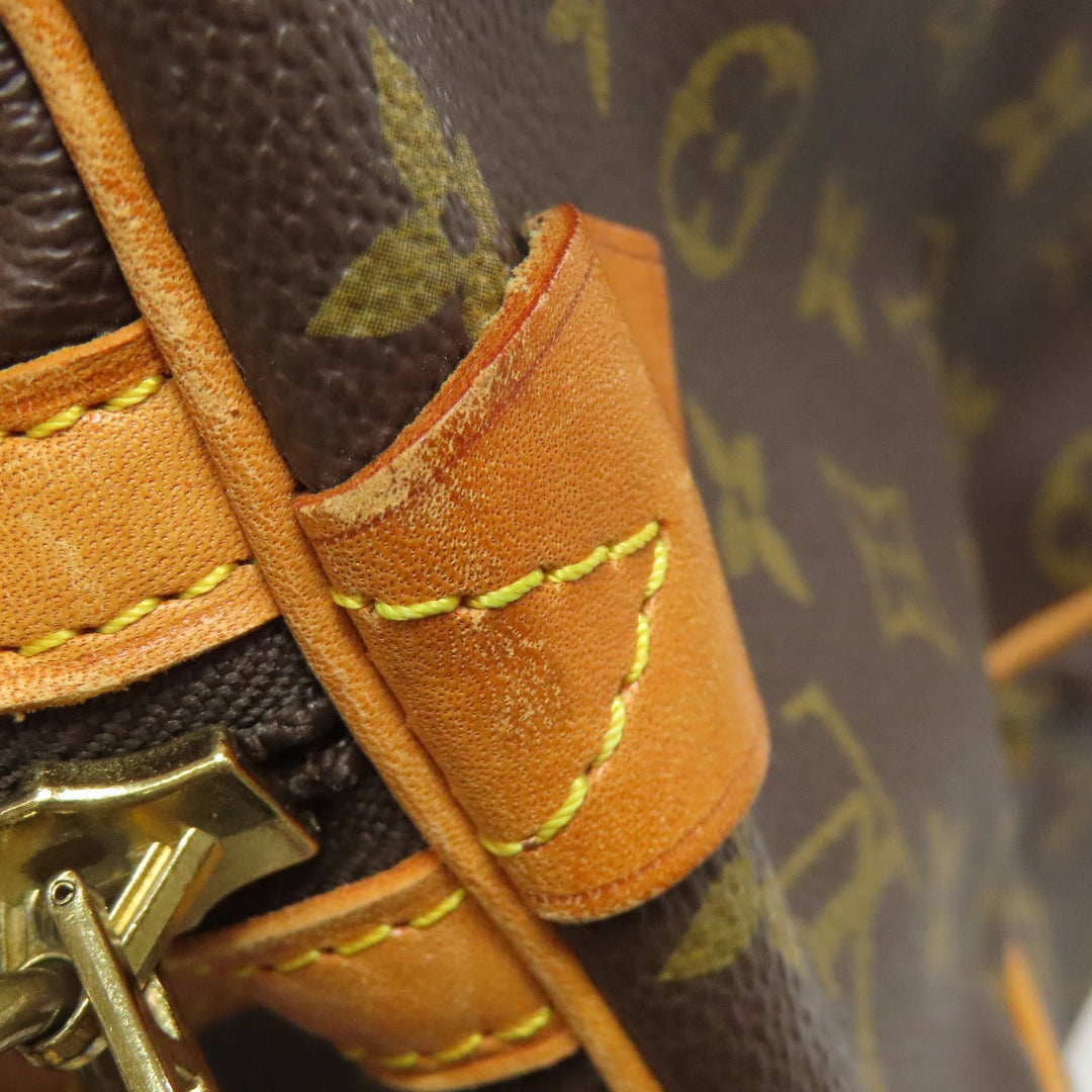 LOUIS VUITTON Boston Duffel bag M41626 Monogram canvas Brown Sac Souple35 Women Used Authentic