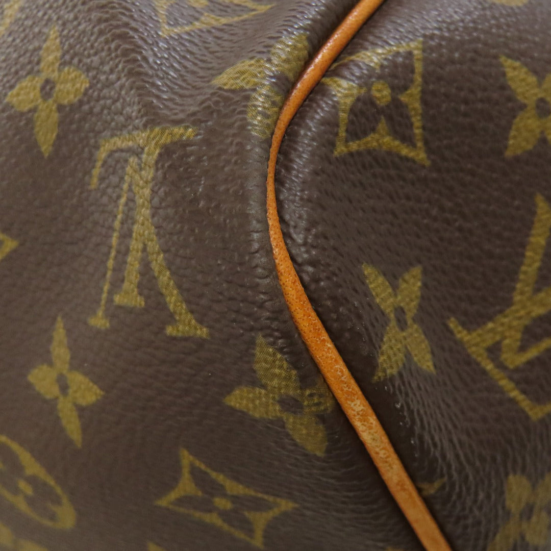 LOUIS VUITTON Boston Duffel bag M41626 Monogram canvas Brown Sac Souple35 Women Used Authentic