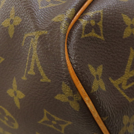 LOUIS VUITTON Boston Duffel bag M41626 Monogram canvas Brown Sac Souple35 Women Used Authentic
