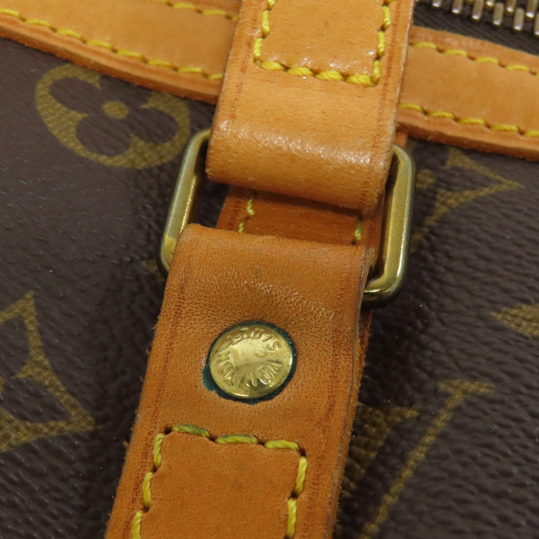 LOUIS VUITTON Boston Duffel bag M41626 Monogram canvas Brown Sac Souple35 Women Used Authentic