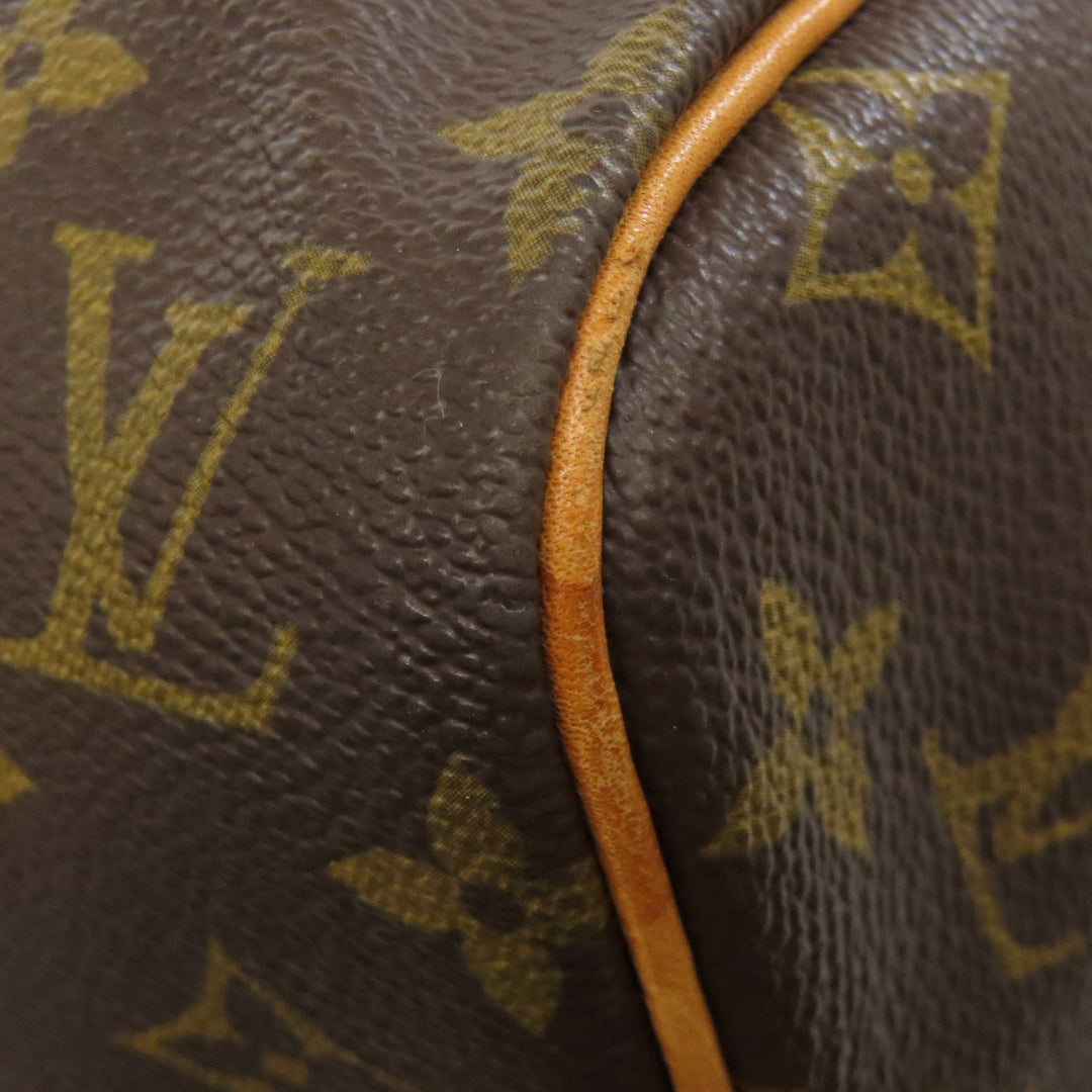 LOUIS VUITTON Boston Duffel bag M41626 Monogram canvas Brown Sac Souple35 Women Used Authentic