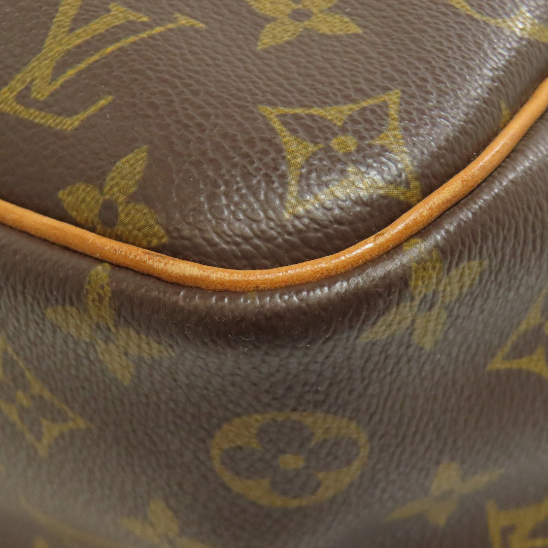 LOUIS VUITTON Handbag M47270 Monogram canvas Brown Deauville Women Used Authentic