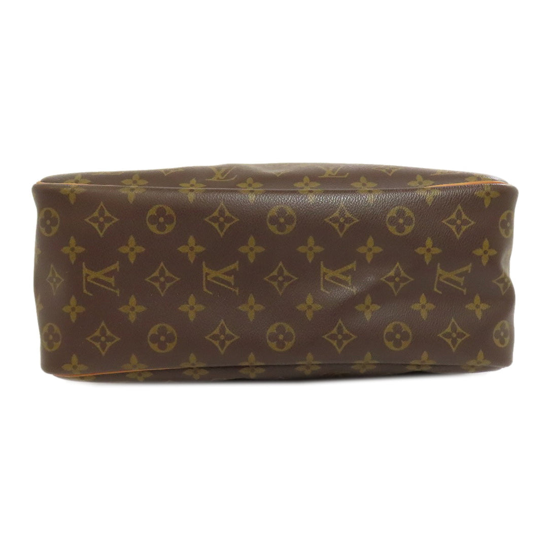 LOUIS VUITTON Handbag M47270 Monogram canvas Brown Deauville Women Used Authentic