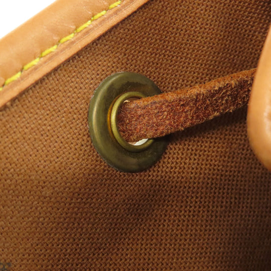 LOUIS VUITTON Backpack M51136 Monogram canvas Brown MontsourisMM Women Used Authentic