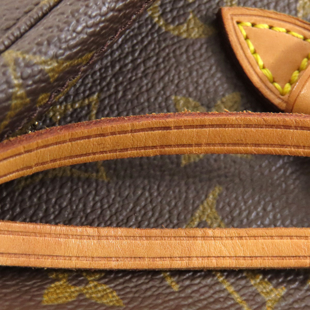 LOUIS VUITTON Backpack M51136 Monogram canvas Brown MontsourisMM Women Used Authentic