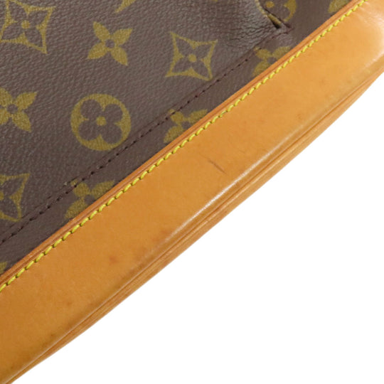 LOUIS VUITTON Backpack M51136 Monogram canvas Brown MontsourisMM Women Used Authentic