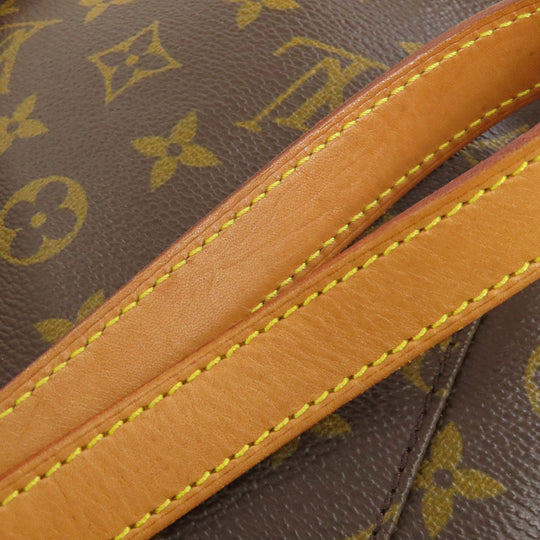 LOUIS VUITTON Backpack M51136 Monogram canvas Brown MontsourisMM Women Used Authentic