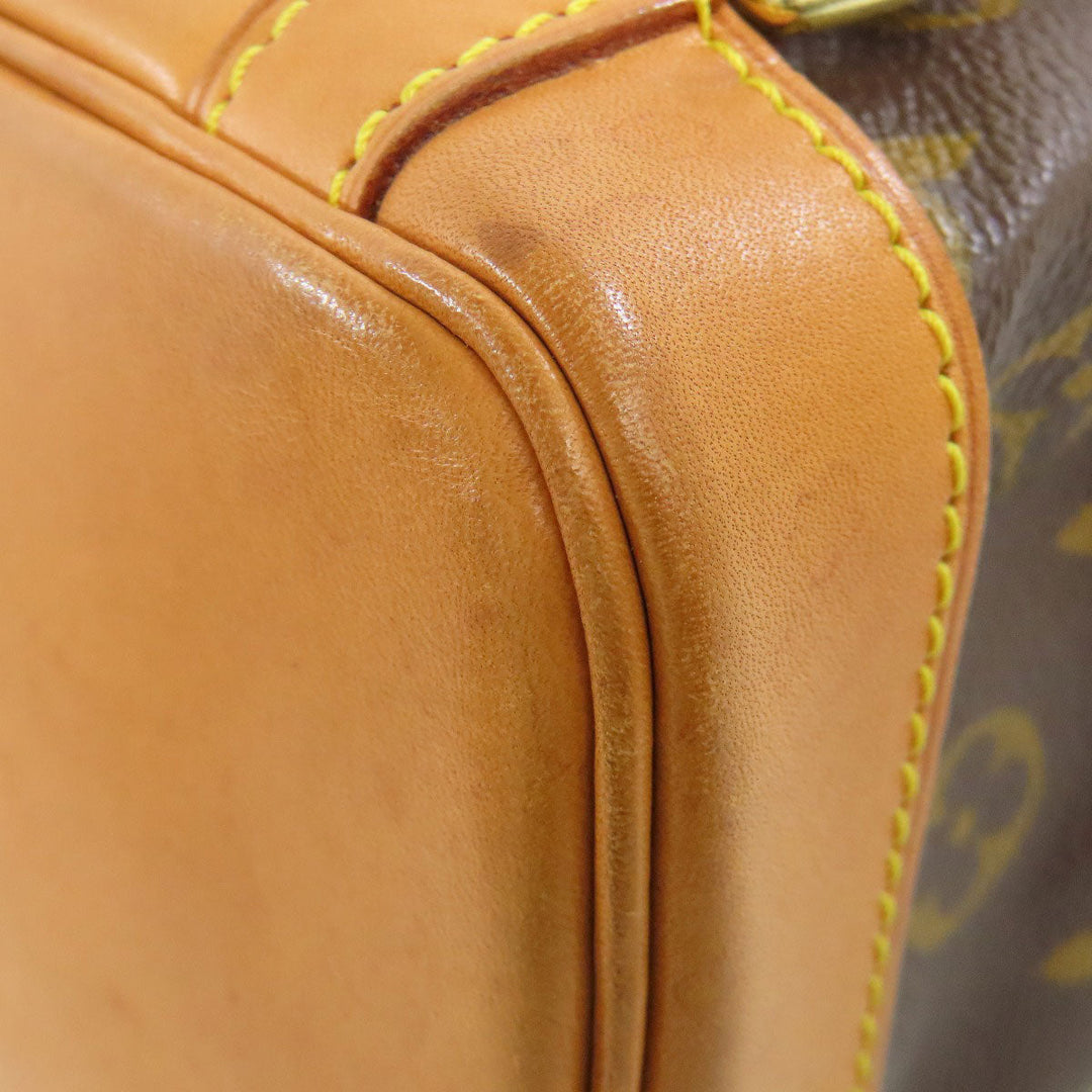 LOUIS VUITTON Backpack M51136 Monogram canvas Brown MontsourisMM Women Used Authentic