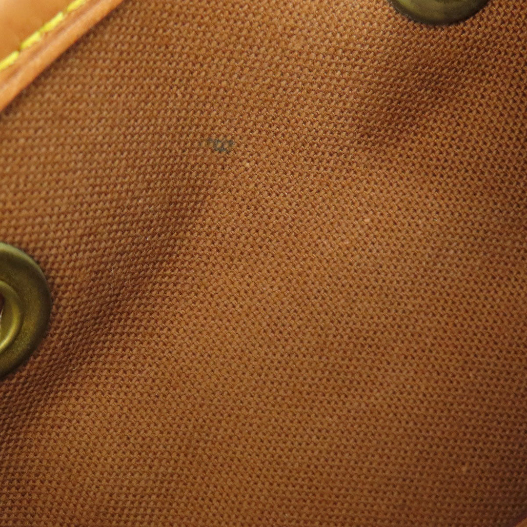 LOUIS VUITTON Backpack M51136 Monogram canvas Brown MontsourisMM Women Used Authentic