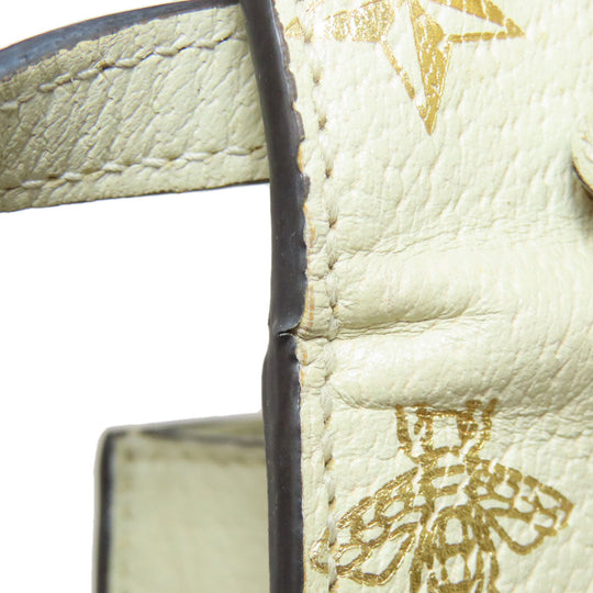 GUCCI Handbag 470270 Calfskin white Sylvie B-Star 2WAY