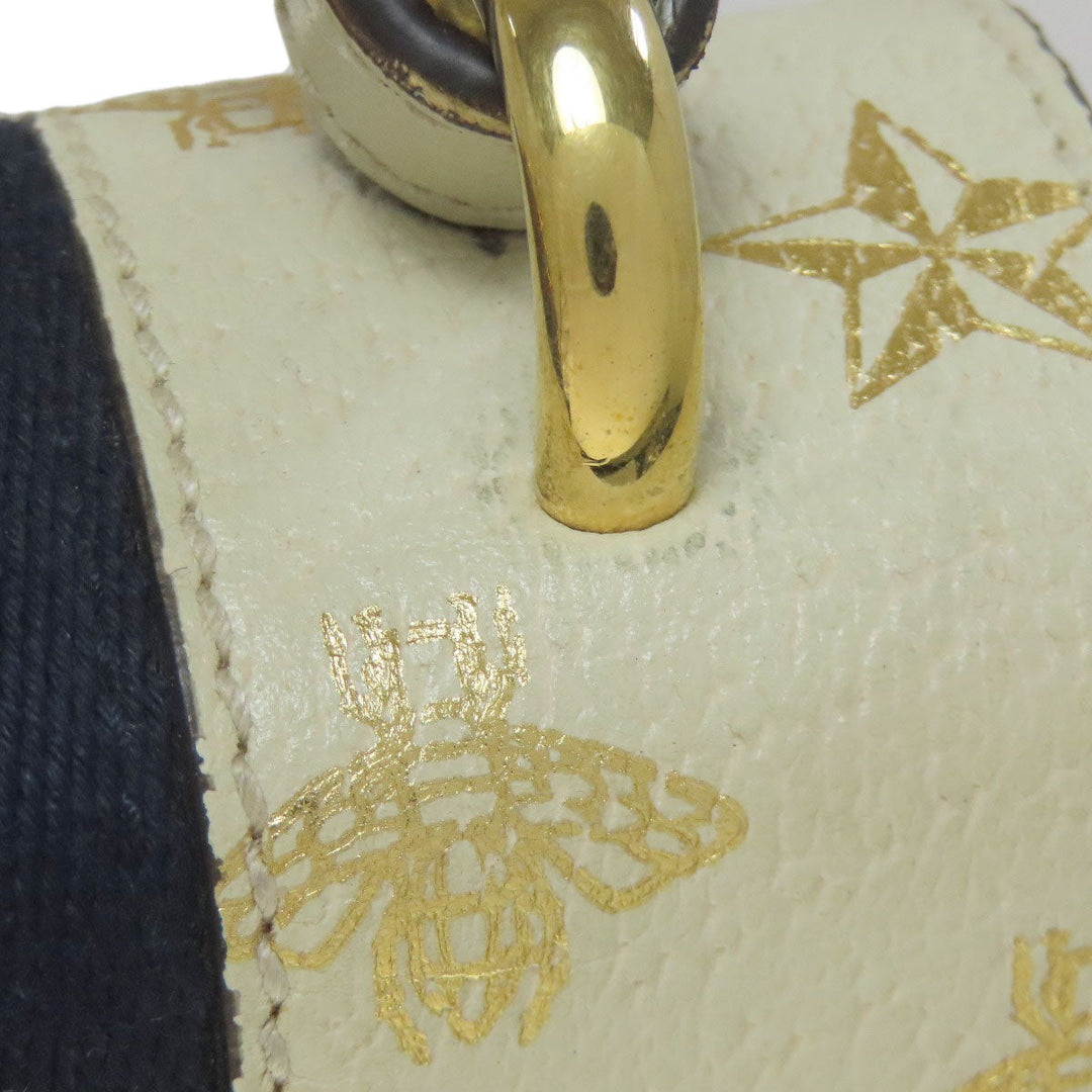GUCCI Handbag 470270 Calfskin white Sylvie B-Star 2WAY