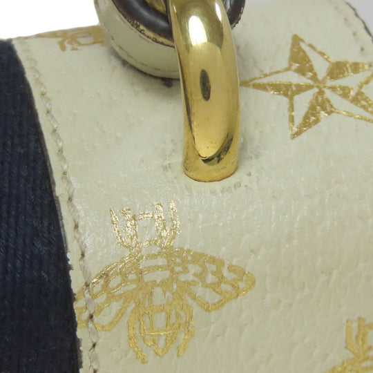 GUCCI Handbag 470270 Calfskin white Sylvie B-Star 2WAY