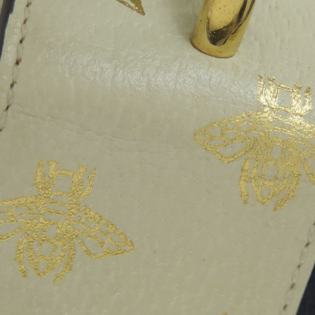 GUCCI Handbag 470270 Calfskin white Sylvie B-Star 2WAY
