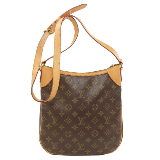 LOUIS VUITTON Shoulder Bag M56390 Monogram canvas Brown Odeon PM Women Used Authentic