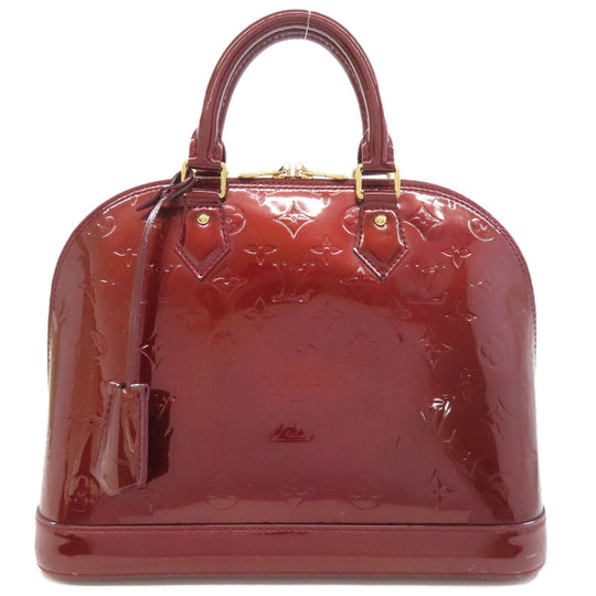LOUIS VUITTON Handbag M91691 Vernis Red Alma PM