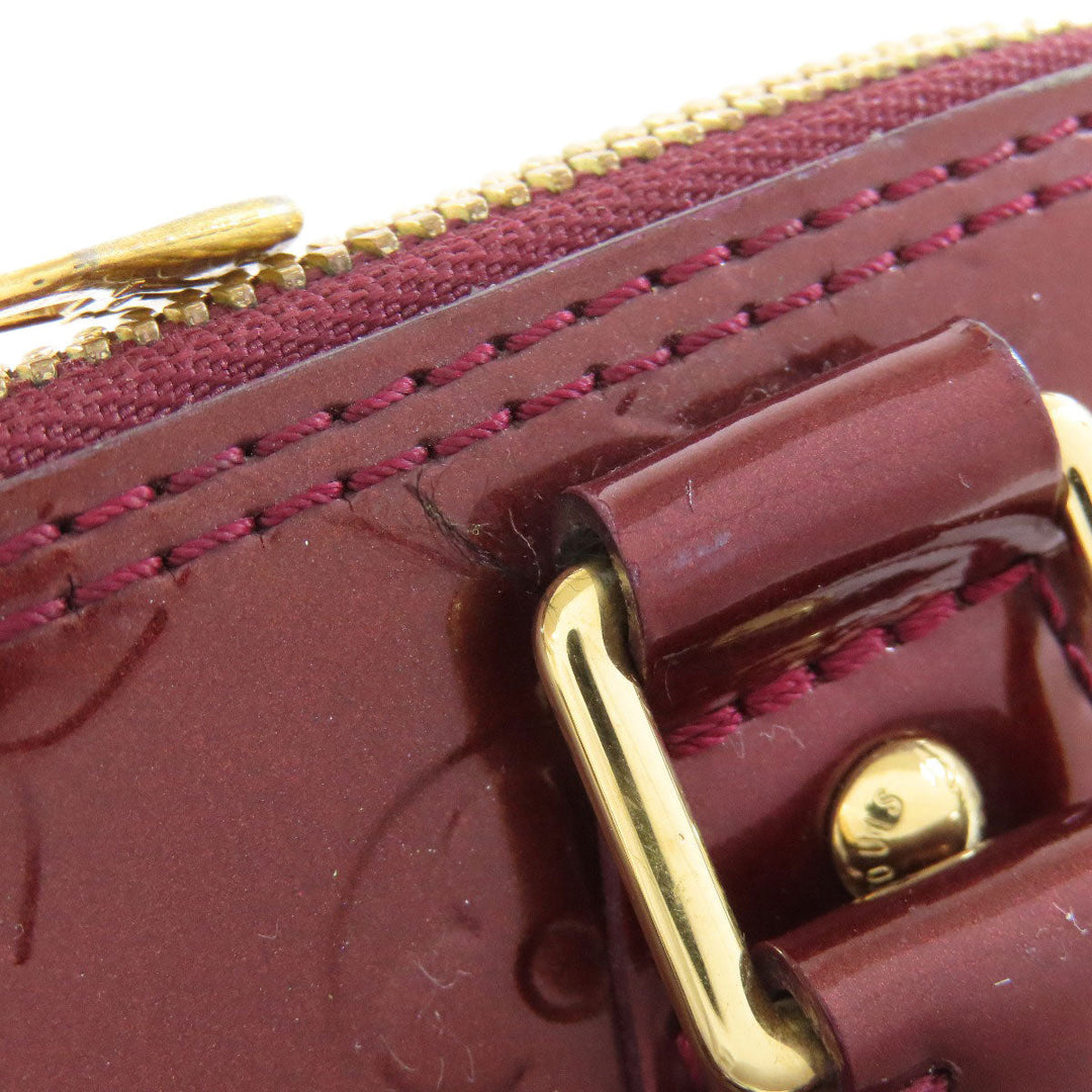 LOUIS VUITTON Handbag M91691 Vernis Red Alma PM