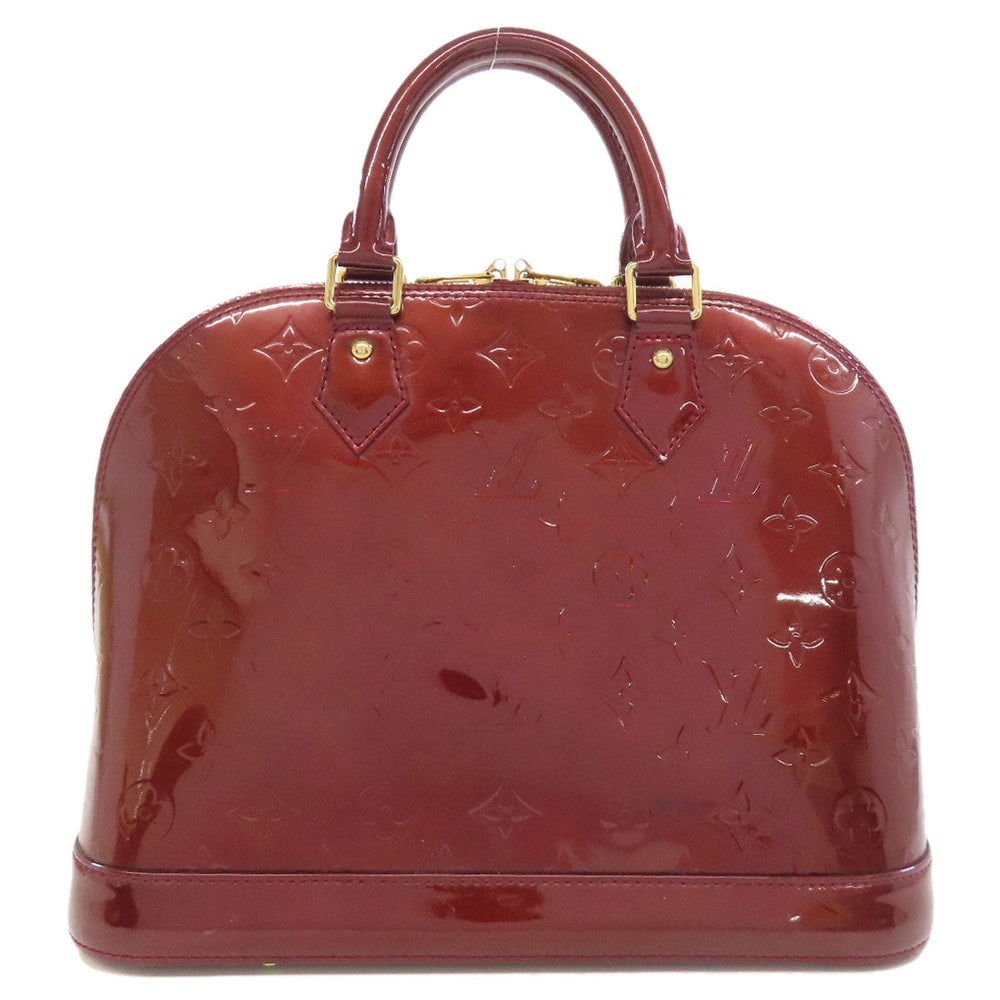 LOUIS VUITTON Handbag M91691 Vernis Red Alma PM