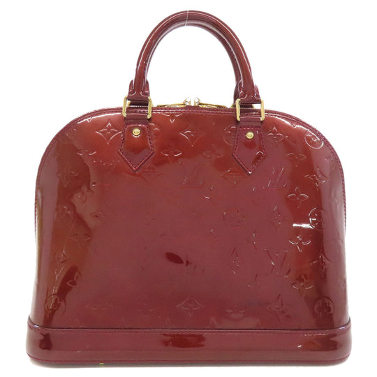 LOUIS VUITTON Handbag M91691 Vernis Red Alma PM