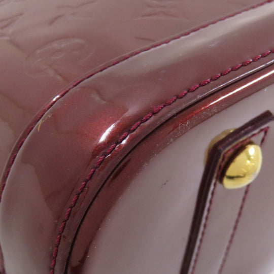 LOUIS VUITTON Handbag M91691 Vernis Red Alma PM